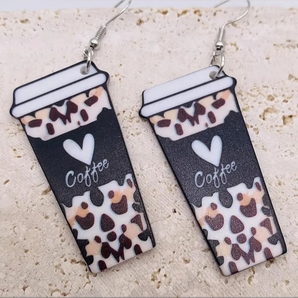 Jewelry - Coffee Cup Earrings